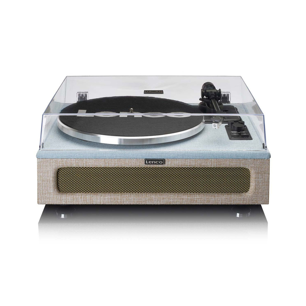Грамофон, LENCO LS-440 - Blue/Taupe 