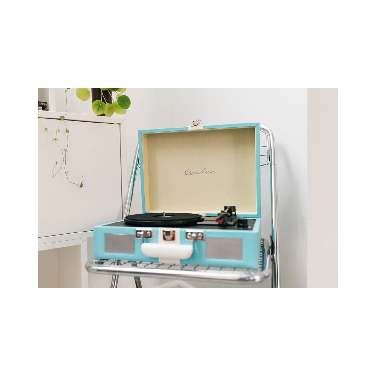 Грамофон, CLASSIC PHONO TT-110 - Blue/White 