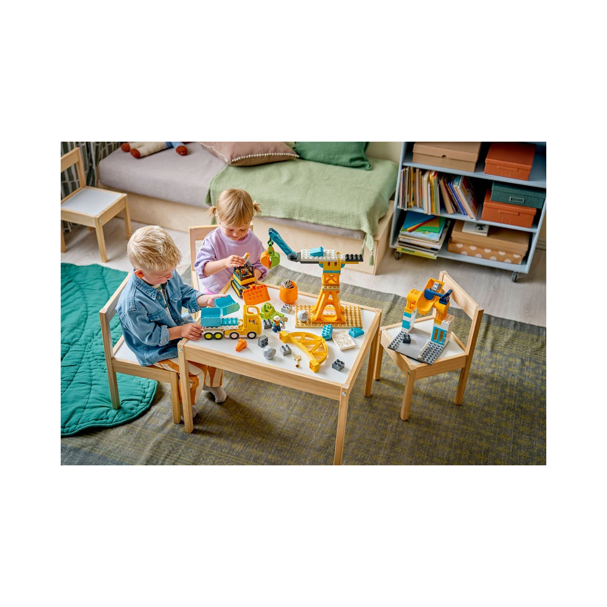 LEGO коцки, Duplo, 3 in 1 Construction Site and Vehicles 