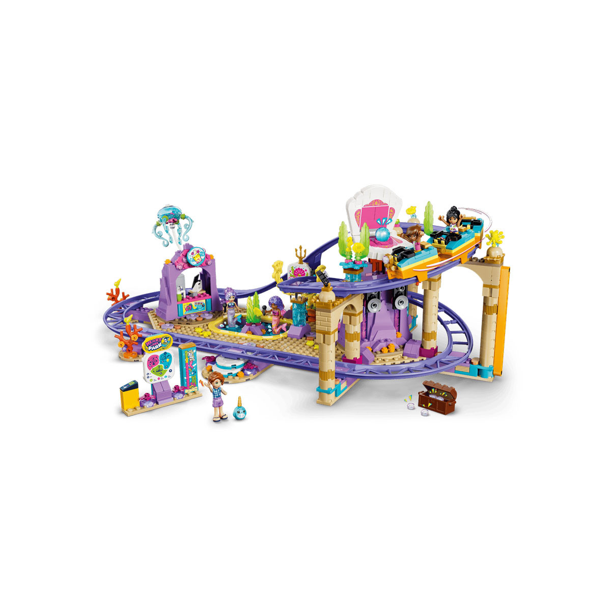 LEGO коцки, Friends, Mermaid Roller Coaster Ride 