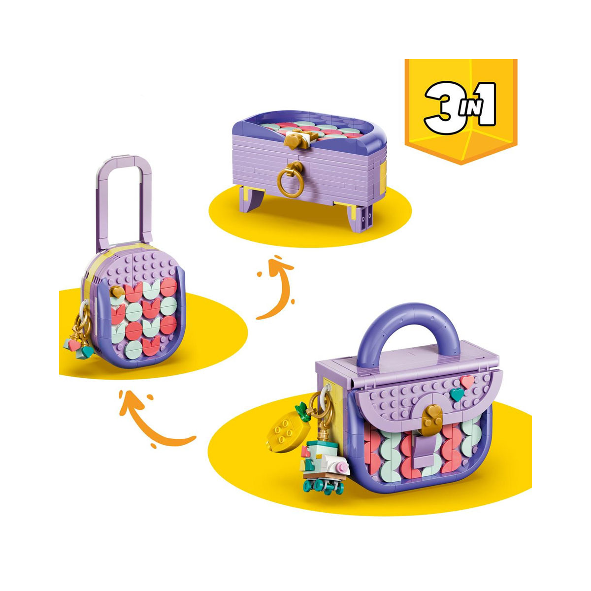 LEGO коцки, Creator 3-in-1, Art Fashion Bag with Storage 