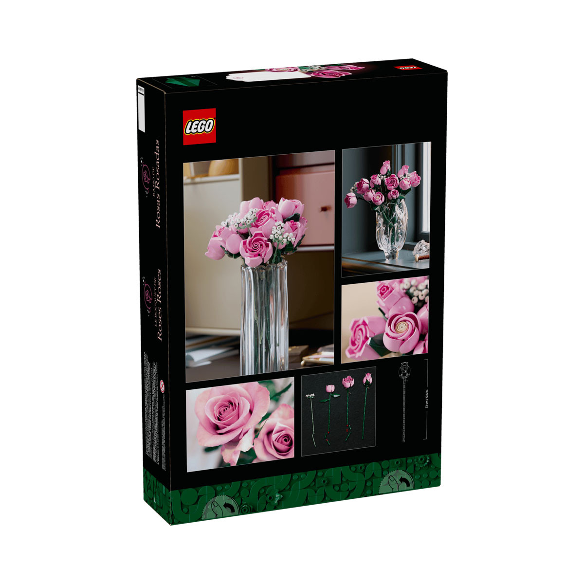 LEGO коцки, Botanicals, Bouquet of Pink Roses 