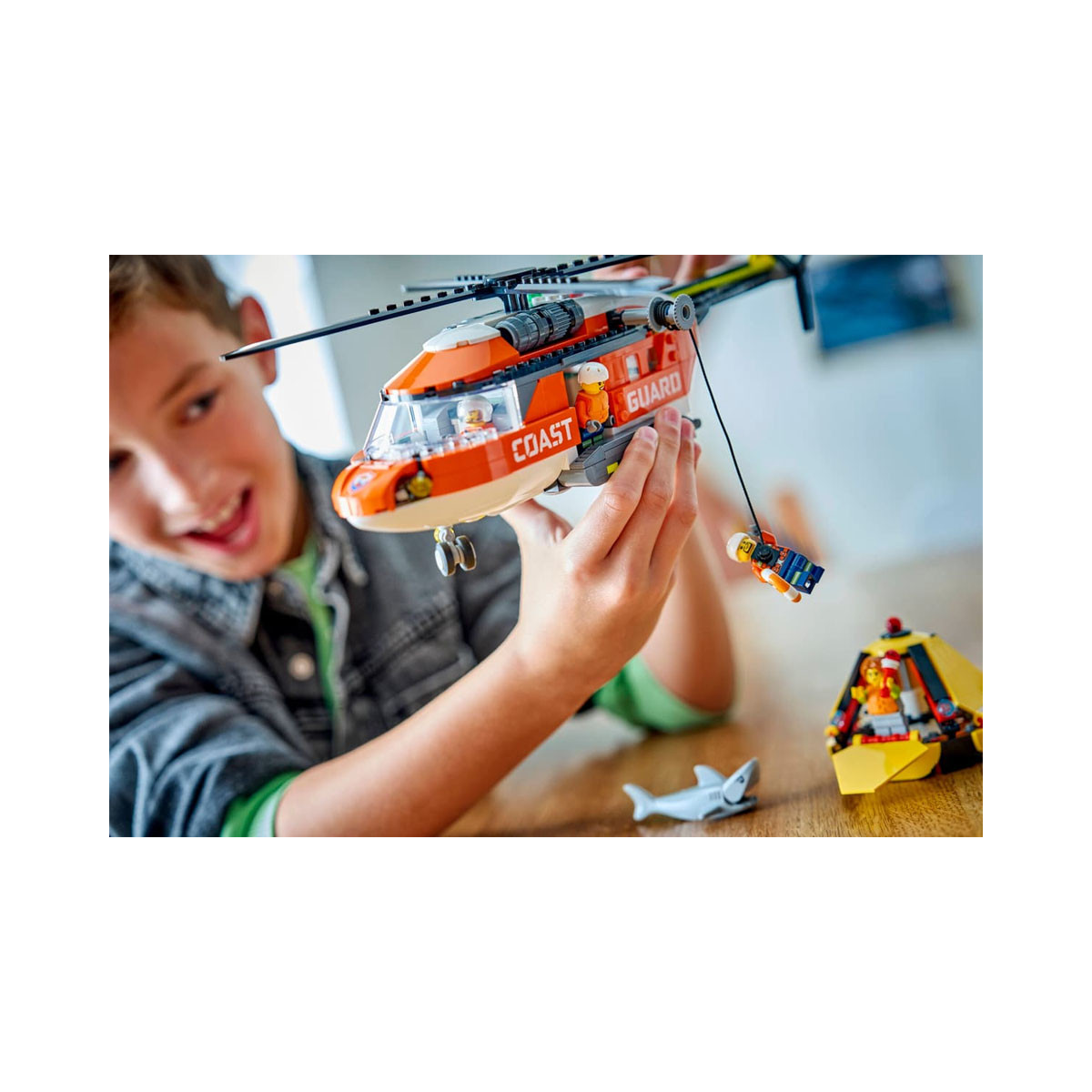 LEGO коцки, City, Coast Guard Helicopter 