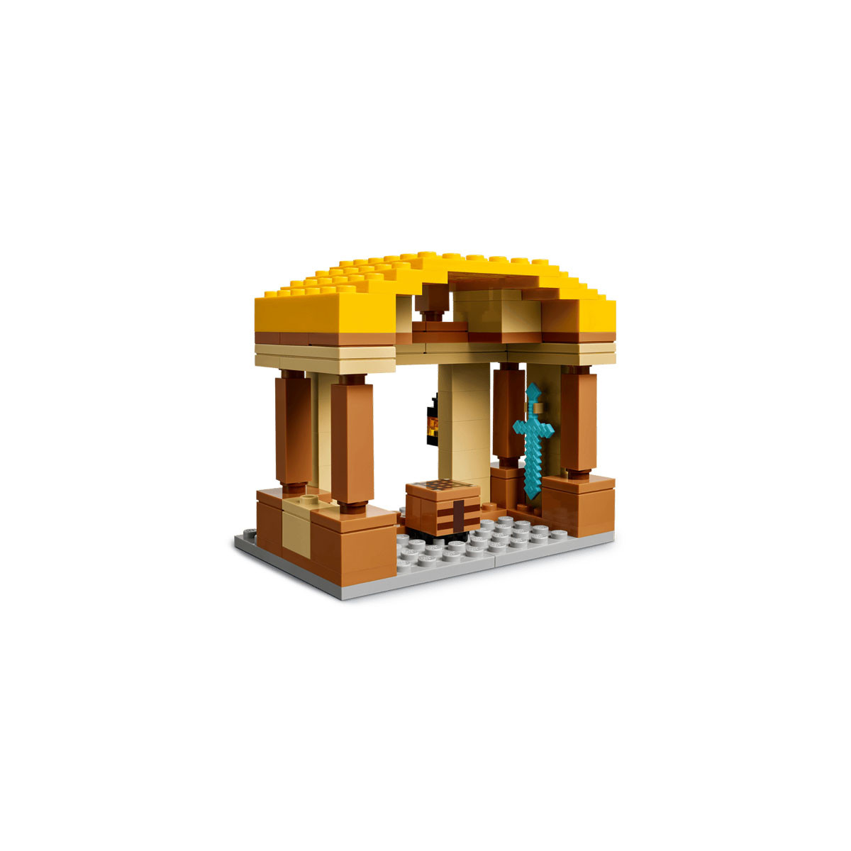 LEGO коцки, Minecraft, The Ghast Balloon Village Attack 