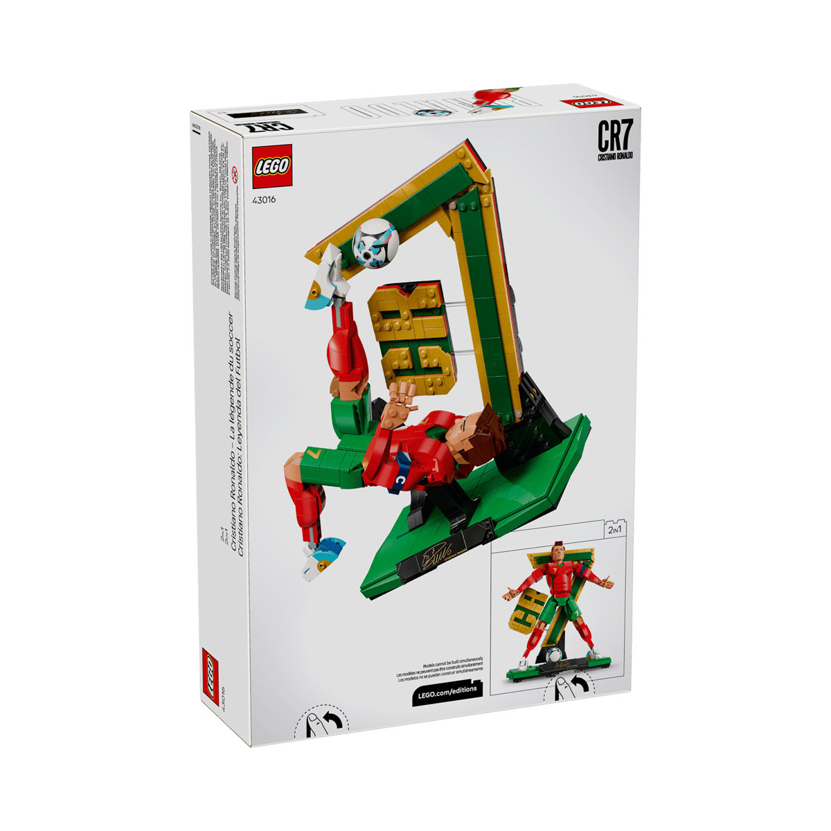 LEGO коцки, LEGO Editions, Cristiano Ronaldo – Soccer Legend 