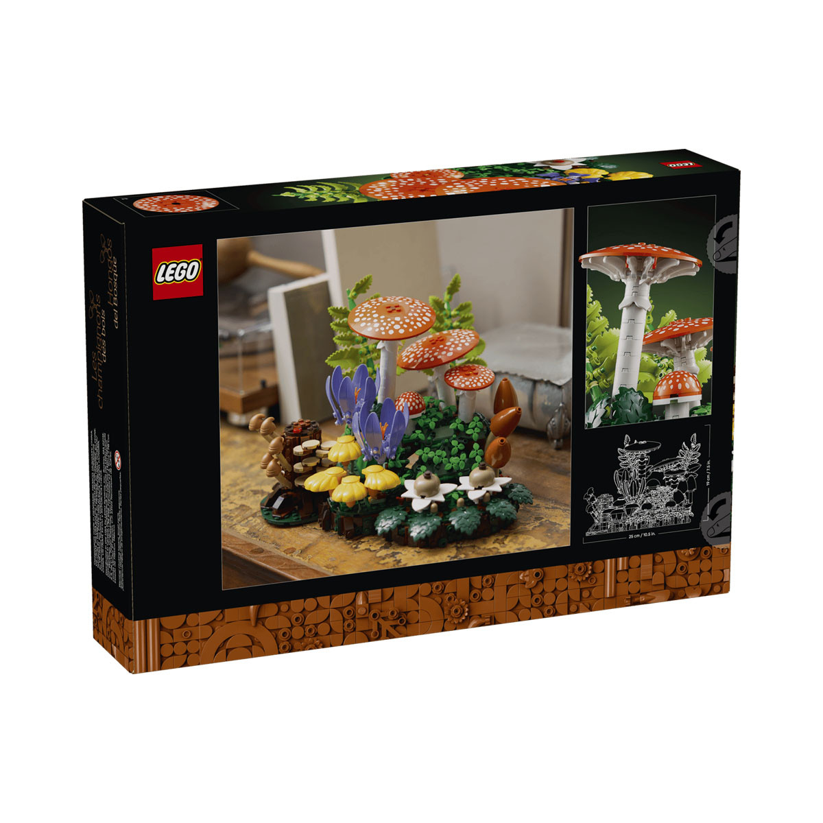 LEGO коцки, Botanicals, Woodland Mushrooms 