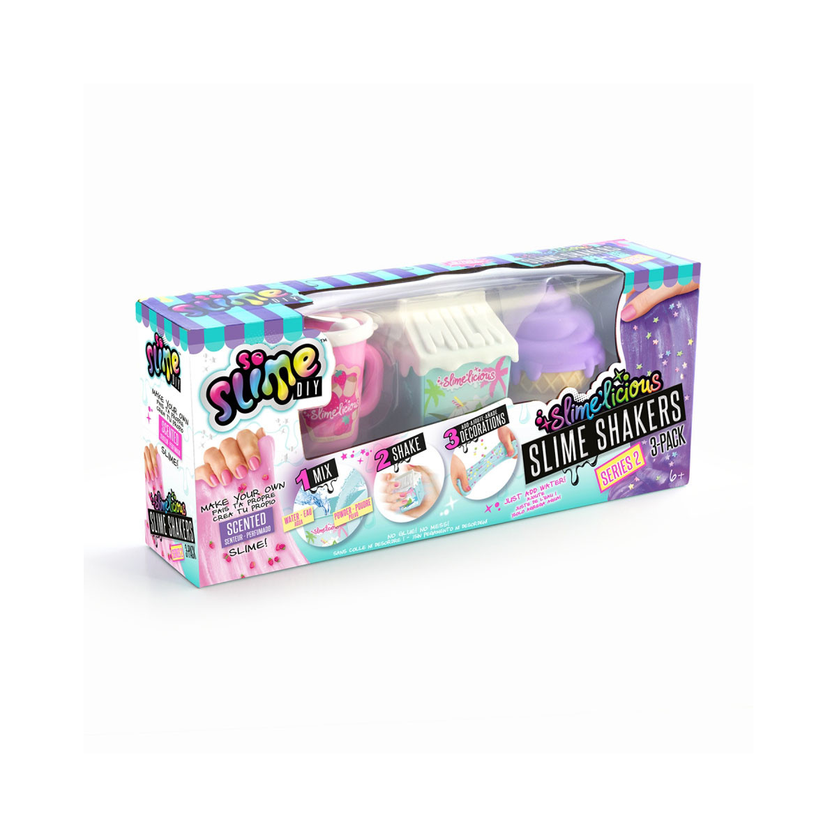 Сет за изработка, So Slime DIY - Slimelcious Slime Shakers 3 Pack 