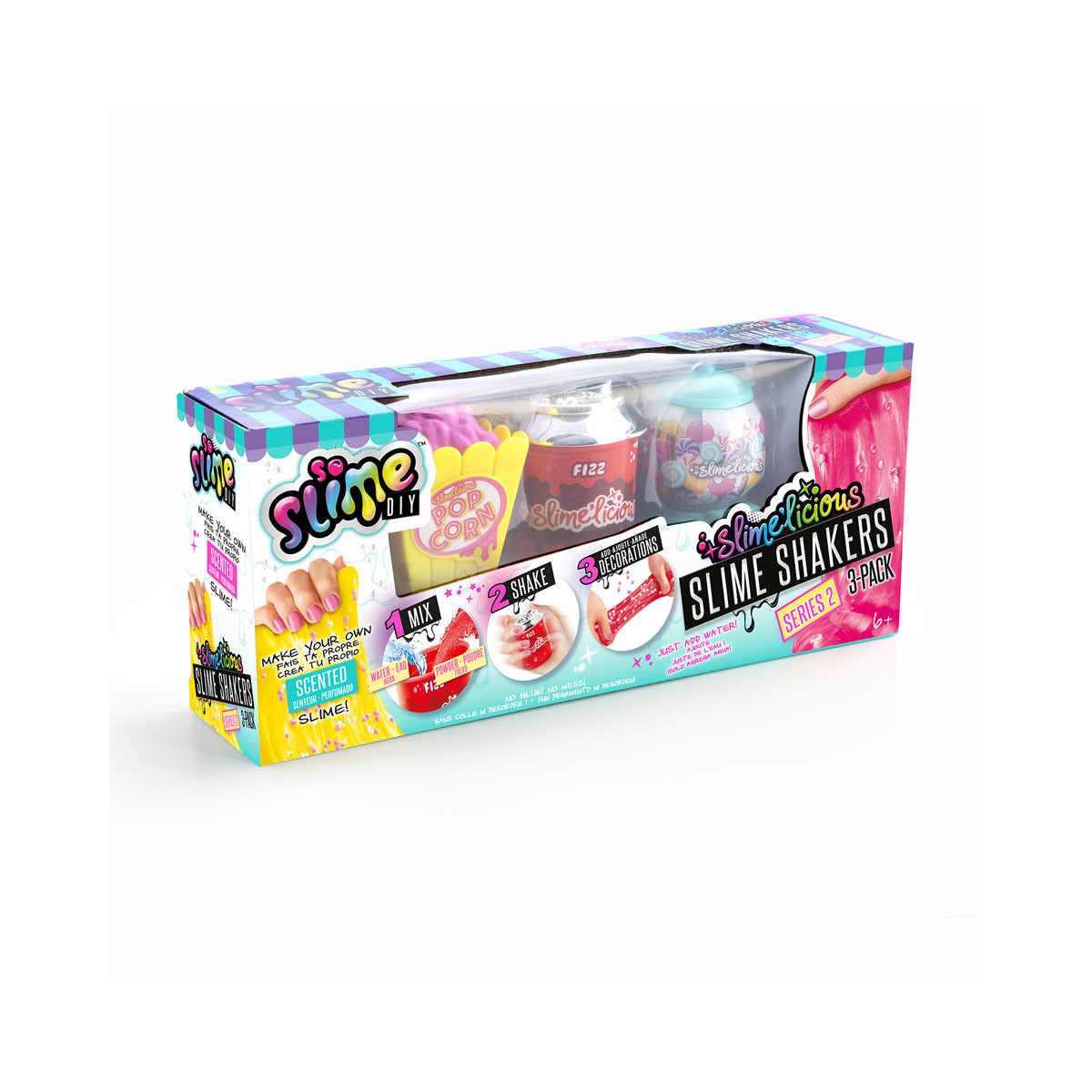 Сет за изработка, So Slime DIY - Slimelcious Slime Shakers 3 Pack 