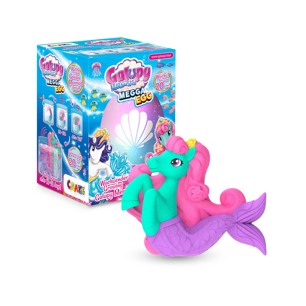 Фигура во јајце (изненадување), MEGGA EGG – Galupy Mermaid 