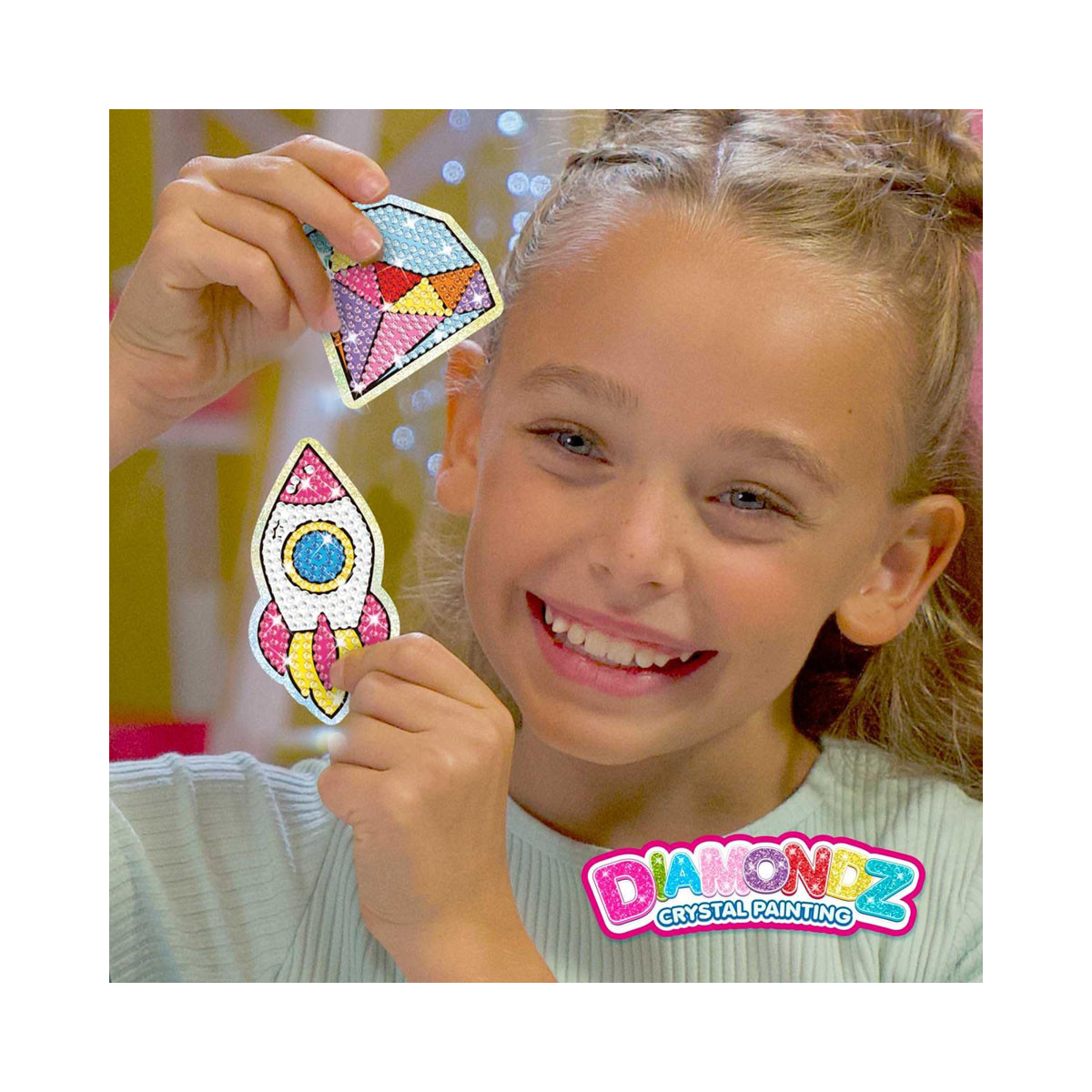 Сет за изработка на стикери, Diamondz Crystal Painting - Stickers 