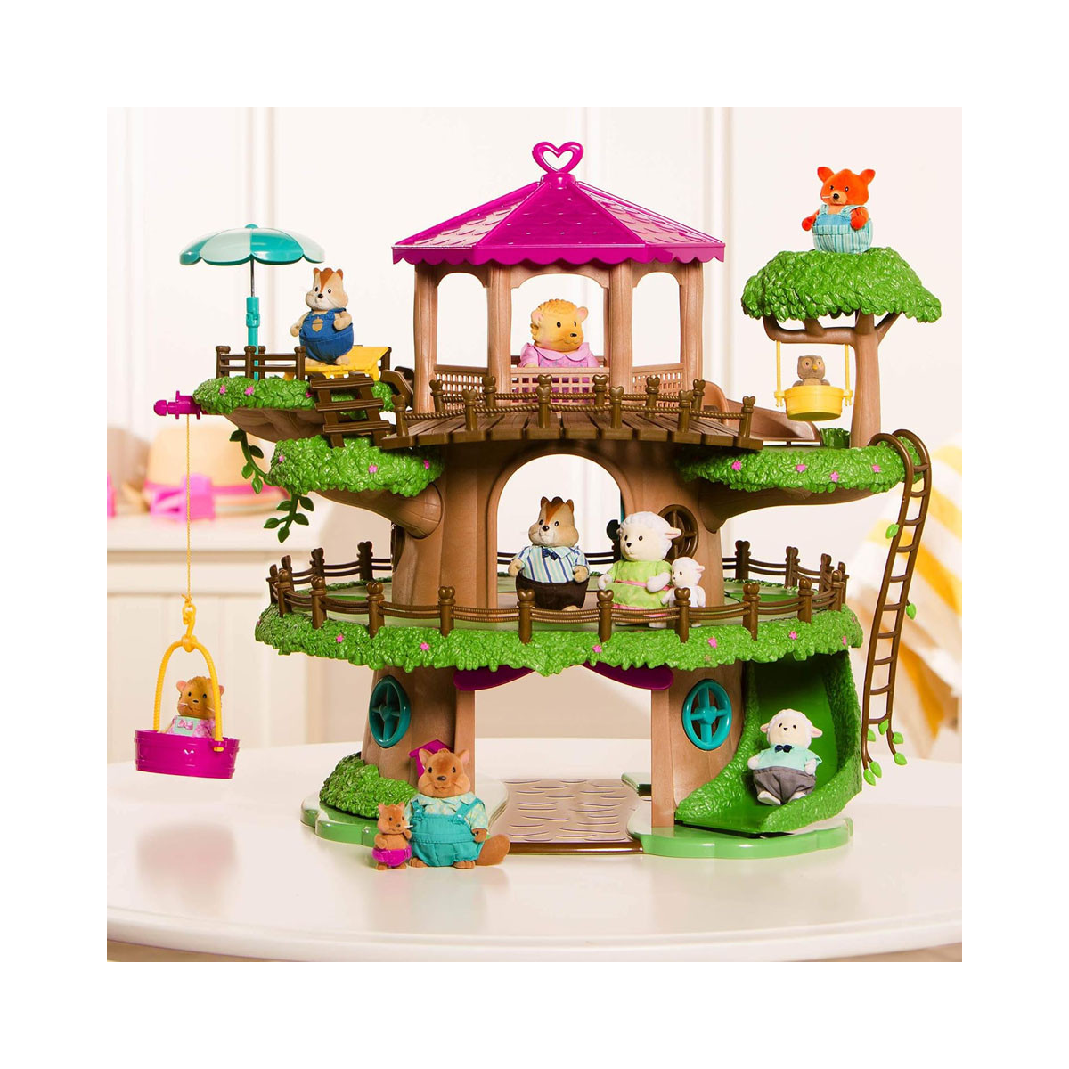 Сет за игра, Lil Woodzeez - Family Treehouse 