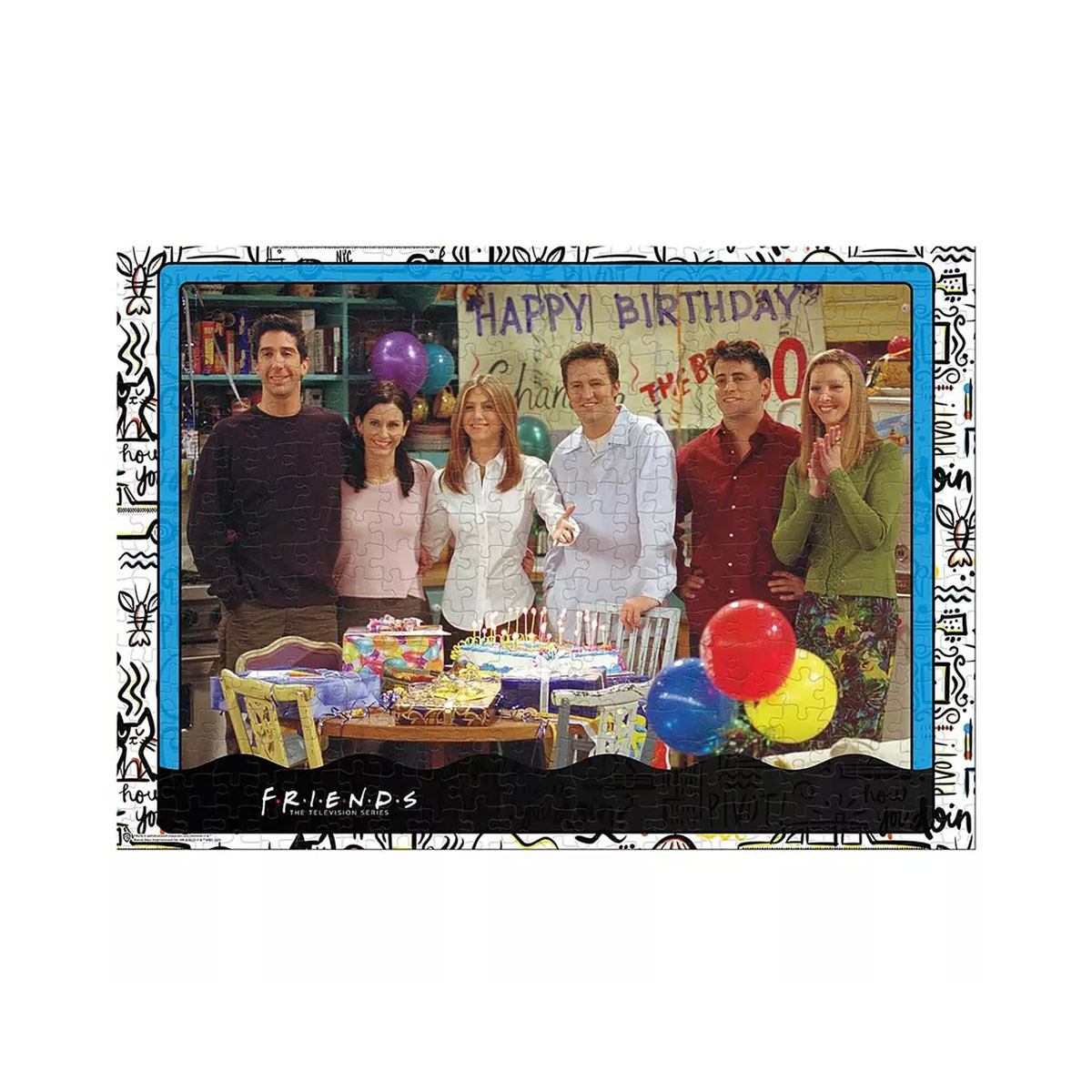 Сложувалка 'Friends - Happy Birthday', 1000 парчиња 