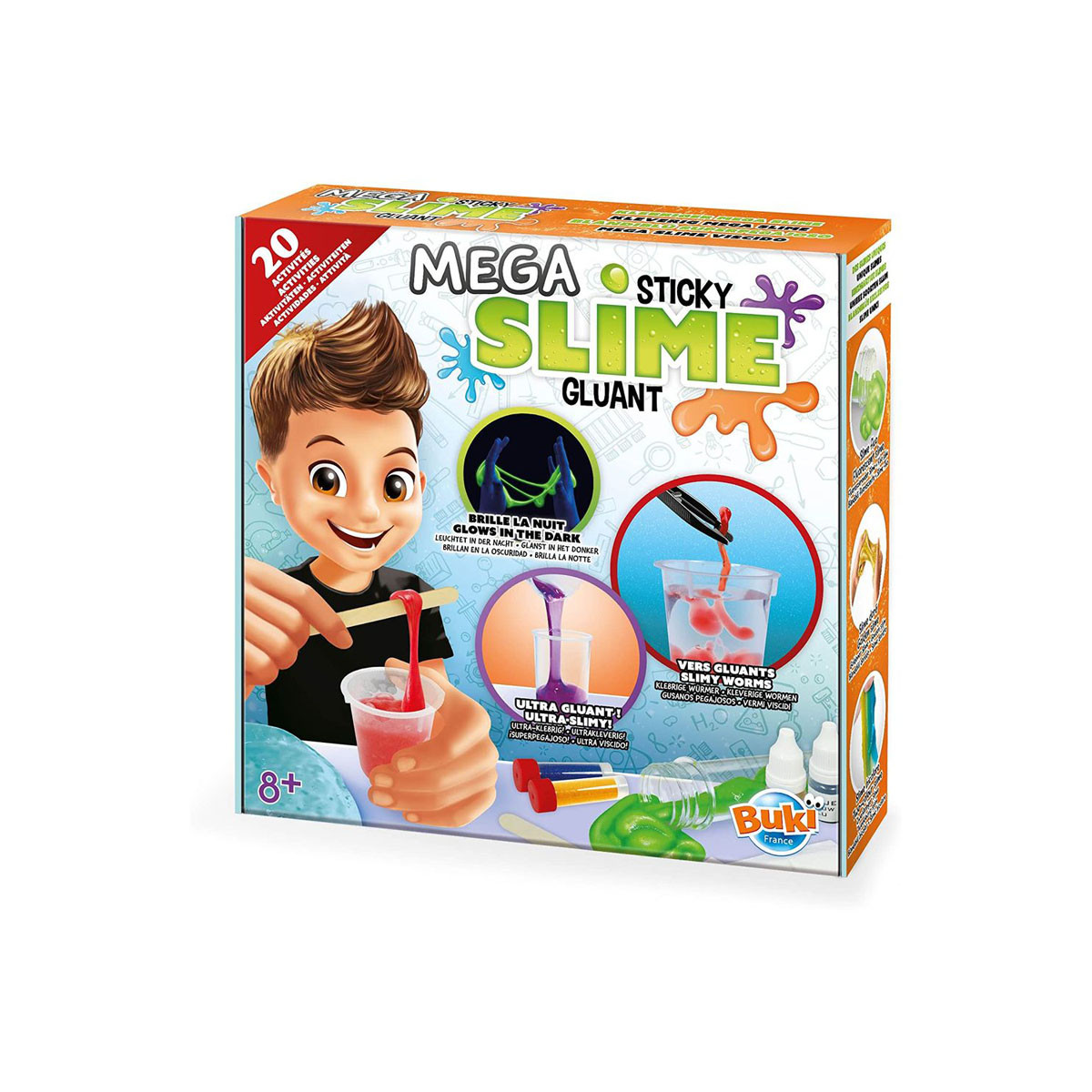 Едукативен сет за изработка 'Mega Sticky Slime' 