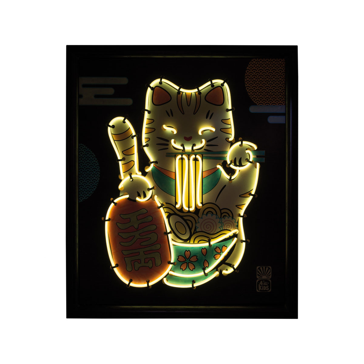Сет за изработка 'Neon Maneki-Neko' 