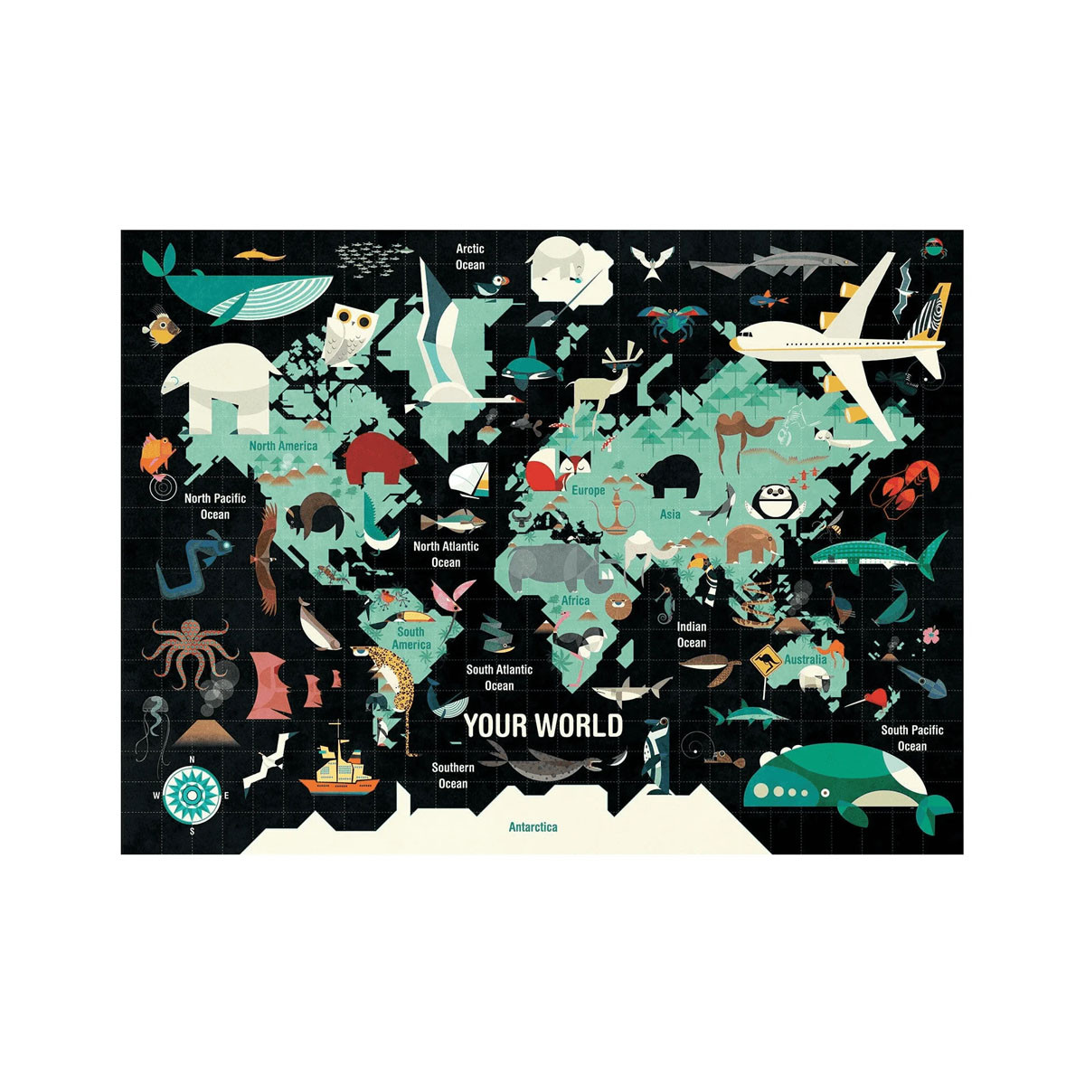 Сложувалка 'Your World', 1000 парчиња 
