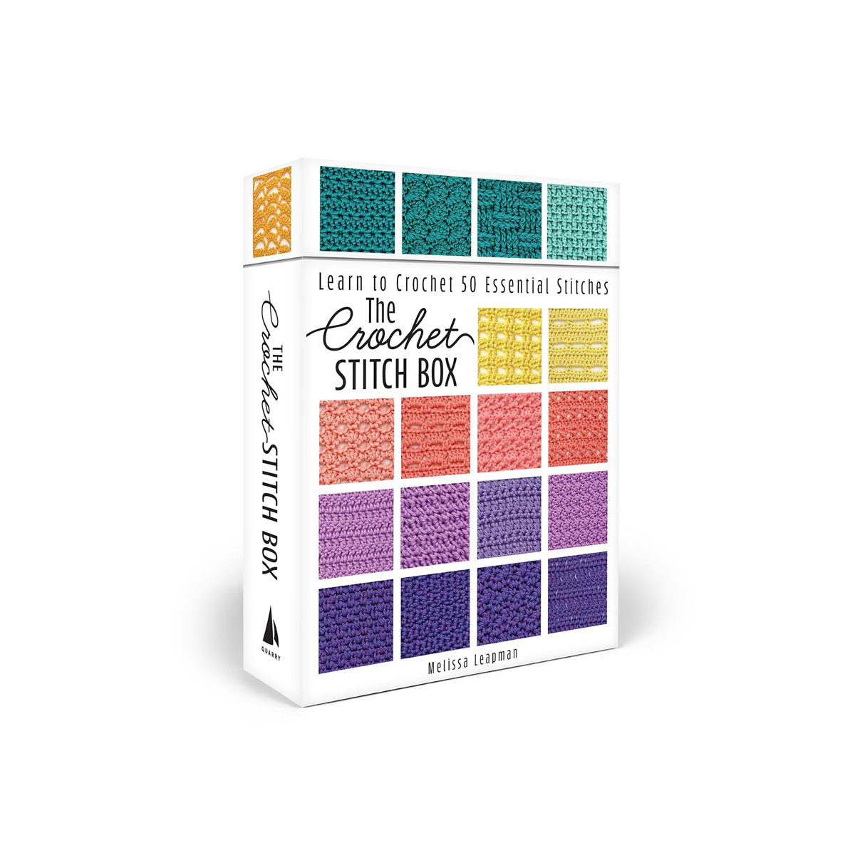 The Crochet Stitch Box: Learn to Crochet 50 Essential Stitches-Includes How-To B 