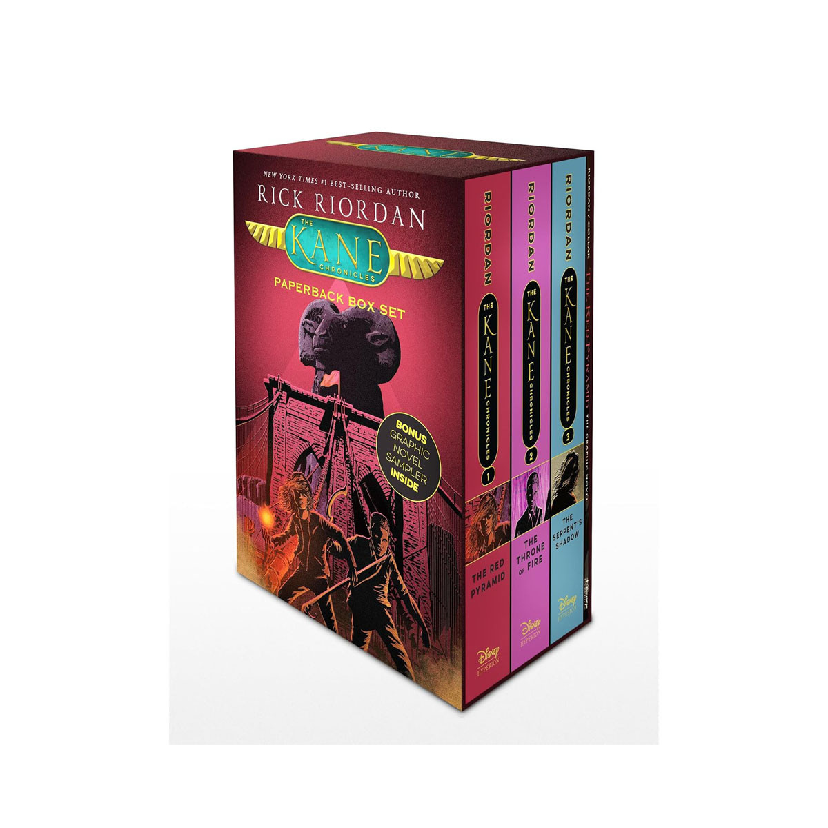 The Kane Chronicles, Paperback Box Set (with Graphic Novel Sampler) 