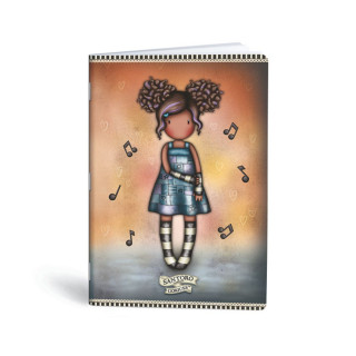 Тетратка, Lipa Mill/ Mar-Mar, Santoro - Gorjuss, A4, линии