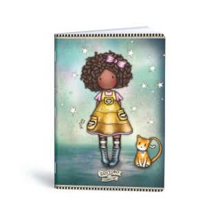 Тетратка, Lipa Mill/ Mar-Mar, Santoro - Gorjuss, A4, линии