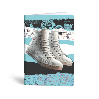 Тетратка, Lipa Mill/Mar-Mar, Premium - Sneakers, A4, коцки 