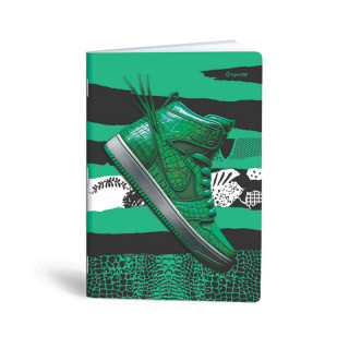 Тетратка, Lipa Mill/Mar-Mar, Premium - Sneakers, A4, коцки 