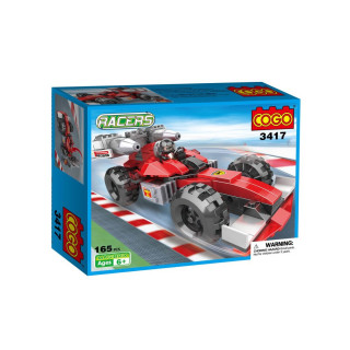 Коцки за градба, Racers, Formula F1 Truck Car, 165 парчиња 
