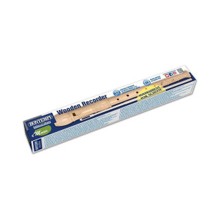 Дрвена барокна блок флејта, Wooden Baroque Recorder, 28 ноти 