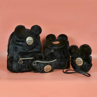 Чанта за на рамо, Mickey, крзнестa, црнa