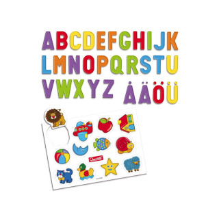 Магнетна табла со букви, Tablet Letters, 65 парчиња