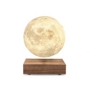 Паметна ламба - Месечина, Smart Moon Lamp, дрво - орев 