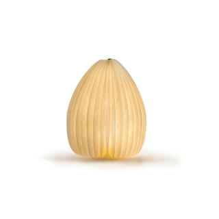 Паметна ламба - Вазна, Smart Vase Light, дрво - орев