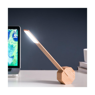 Ламба за биро, Octagon One Portable Light, дрво - јавор