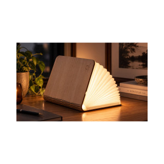 Паметна ламба - Книга, Large Smart Book Lamp, голема, дрво - јавор 