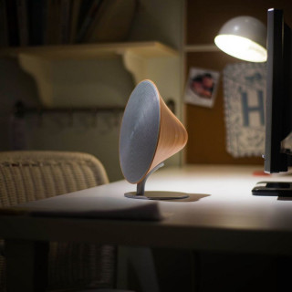 Звучник, Мини Halo Bluetooth Speaker, мал, дрво - бука 