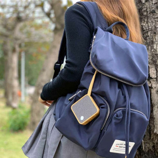 Звучник, Mi Square Pocket Bluetooth Speaker, дрво - цреша 