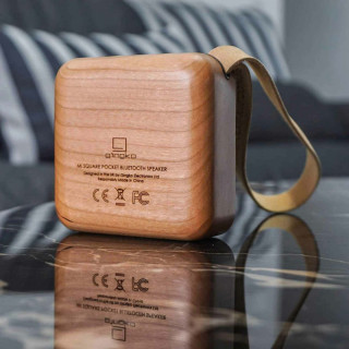 Звучник, Mi Square Pocket Bluetooth Speaker, дрво - цреша 
