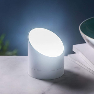 Будилник, The Edge Light Alarm Clock, бел