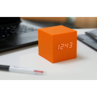 Часовник, Gravity Cube Click Clock, портокалов