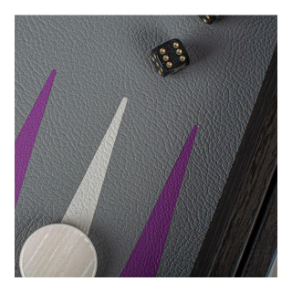 Сет за табла, Handcrafted Traffic Purple Minimalist Art, голем
