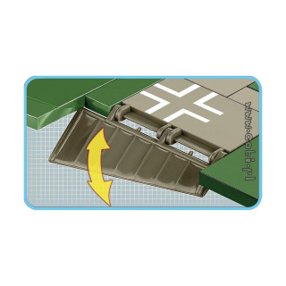 Коцки за градба, WW2 Historical Collection, Messerschmitt me 262A-1A, 390 парчиња