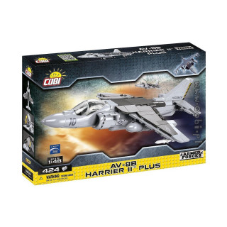 Коцки за градба, Armed Forces, AV-8B Harrier II Plus, 410 парчиња