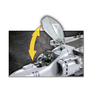 Коцки за градба, Armed Forces, AV-8B Harrier II Plus, 410 парчиња