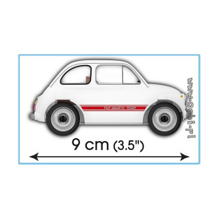 Коцки за градба, Youngtimer Collection, Fiat Abarth 595, 70 парчиња 