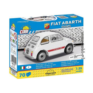 Коцки за градба, Youngtimer Collection, Fiat Abarth 595, 70 парчиња