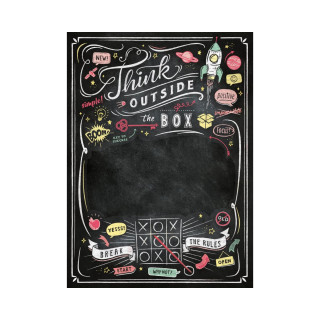 Сложувалка-табла, Black Board Puzzle - Think Outside the Box, 1000 парчиња