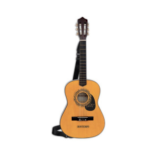 Дрвена гитара со ремен, Music Academy, Wooden Guitar, 6 жици