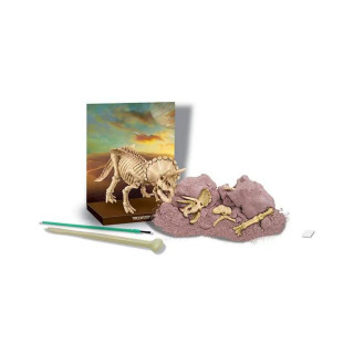 STEM сет, Kidz Labs, Dig a Dinosaur Skeleton - Triceratops 