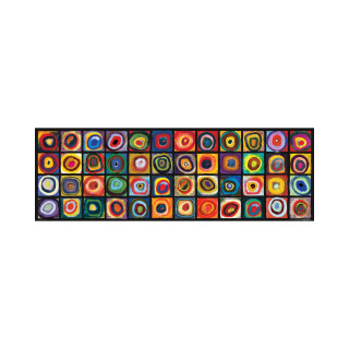 Сложувалка - панорама, Kandinsky - Color Study of Squares , 1000 парчиња 