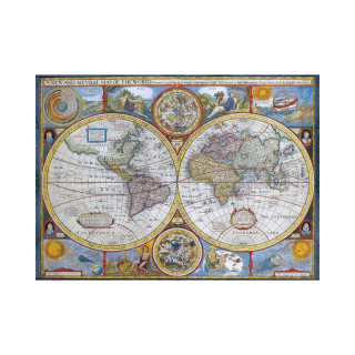 Сложувалка, Antique World Map, 1000 парчиња