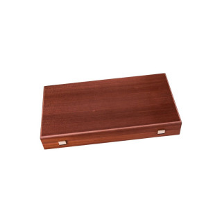 Сет за табла, Handcrafted Mahogany - Elegant Marquetry, црн
